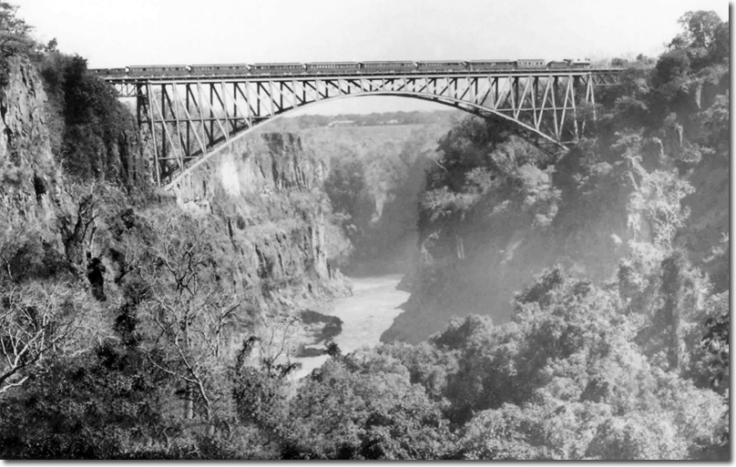 Victoria Falls Bridge: 1905