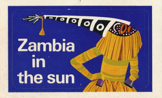 Image of a Zambia Tourism Bumper Sticker