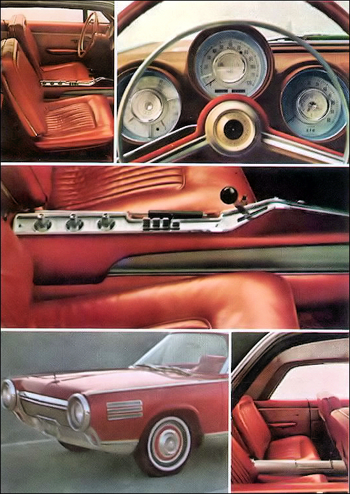 Alt="1963 Chrysler Turbine Publicity mostly internal shots"