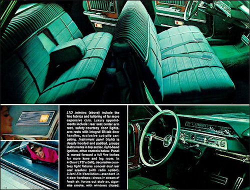 Ford Galaxie 500 1965 Interior