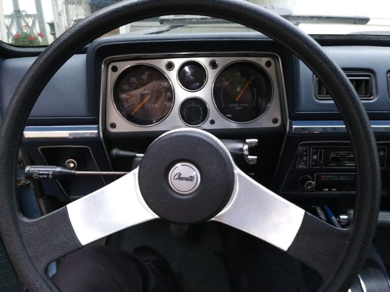 Chevette Dashboard