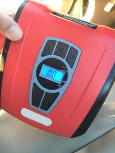 Image of a portable Tire Inflator