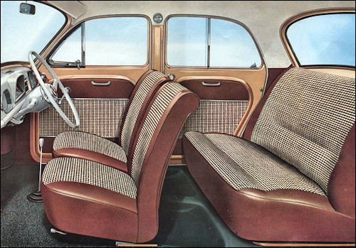 1961 Dauphine Seating