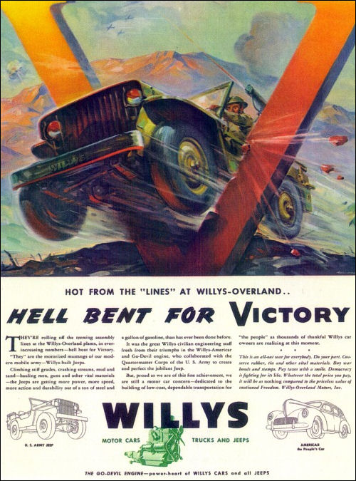 Willys War Publicity