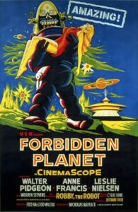 Movir poster for the movie "Forbidden Planet?