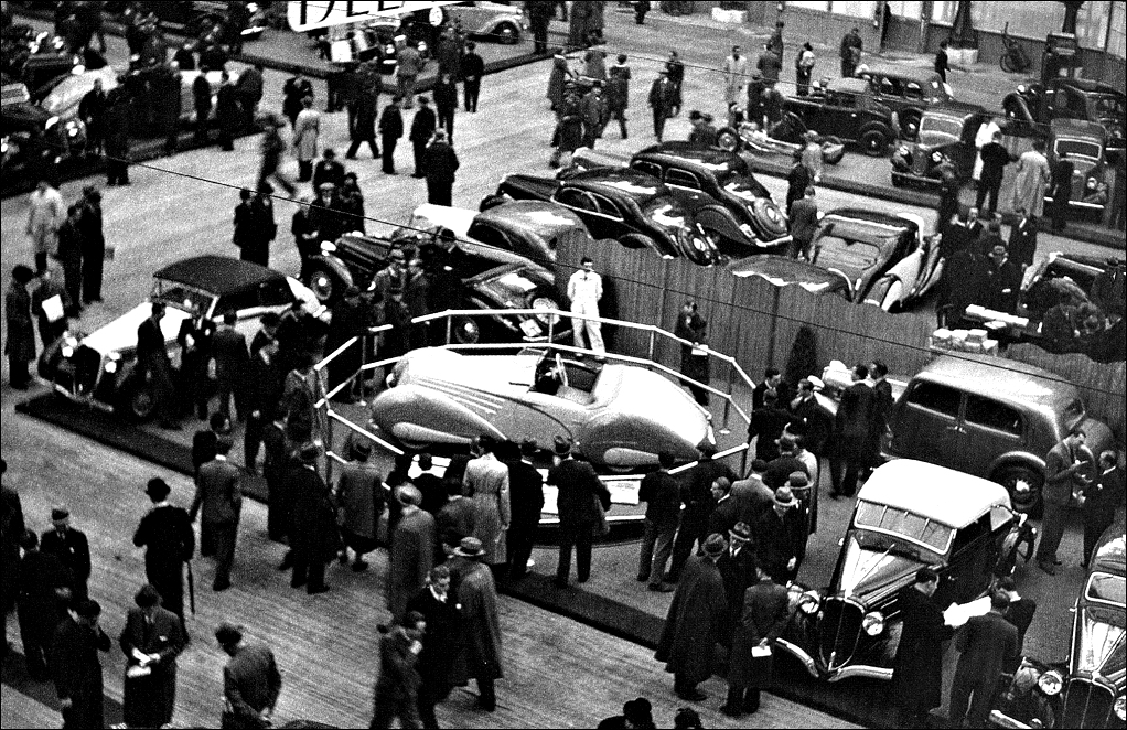 1936 Delahaye Paris Auto Show