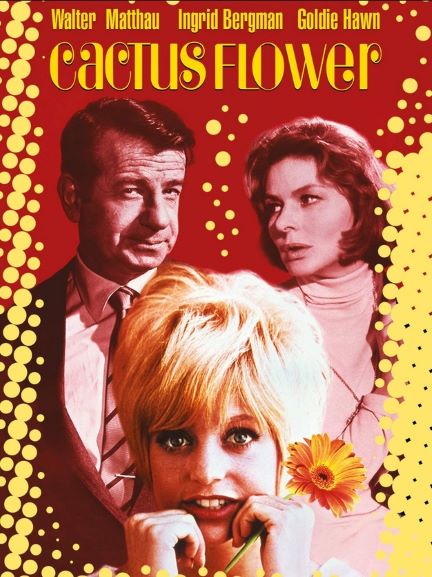 Publicity poster for the movie "Cactus Flower"