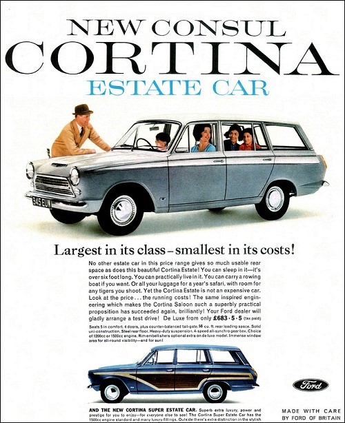1963 Ford Consul Cortina Estate