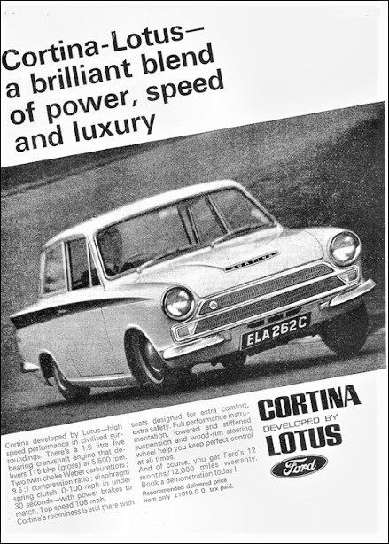 1966 Ford Lotus Cortina