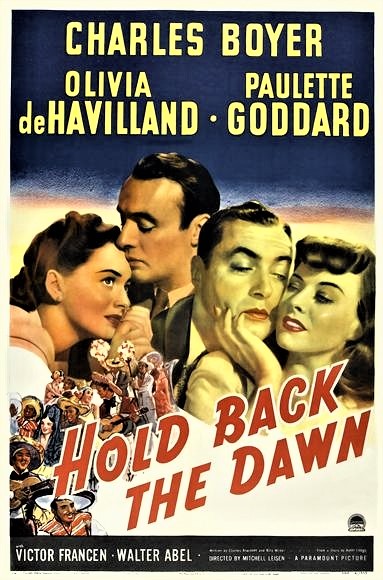 Poster for the movie "Hold Back the Dawn"