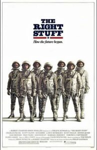 Poster for the movie "The Right Stuff"