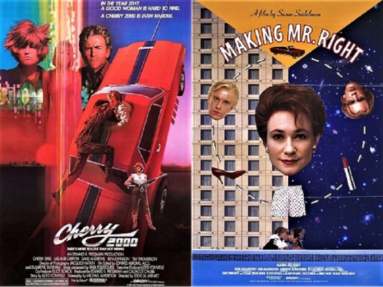 Posters for Cherry 2000 and Making Mr. Right