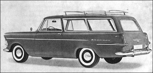 Image of 1960 Opel Rekord Station Wagon