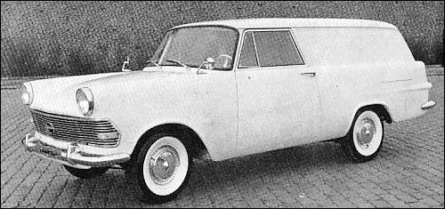 Image of 1960 Opel Rekord Panel Van