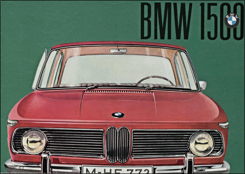 Image of the front of a 1962 BMW 1500
