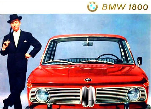 Front profile of the 1964 BMW 1800