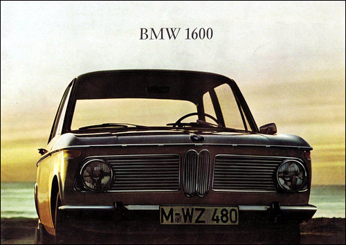 Front Profile of the 1966 BMW 1600