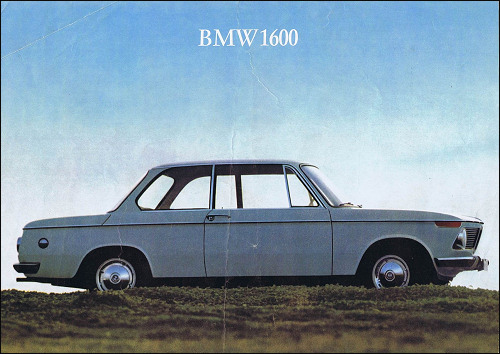 Side Profile of the 1966 BMW 1600