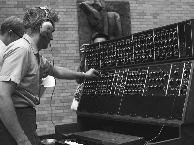 Image of the Moog Synthesizer