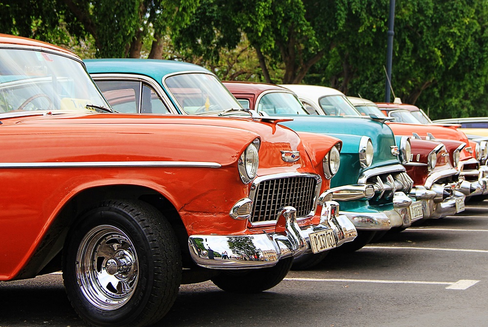 1950s Cars Parked