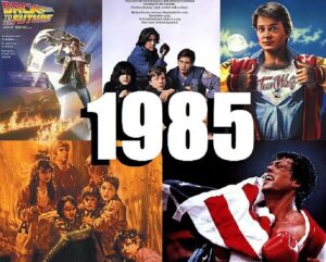 1985 Movie Collage