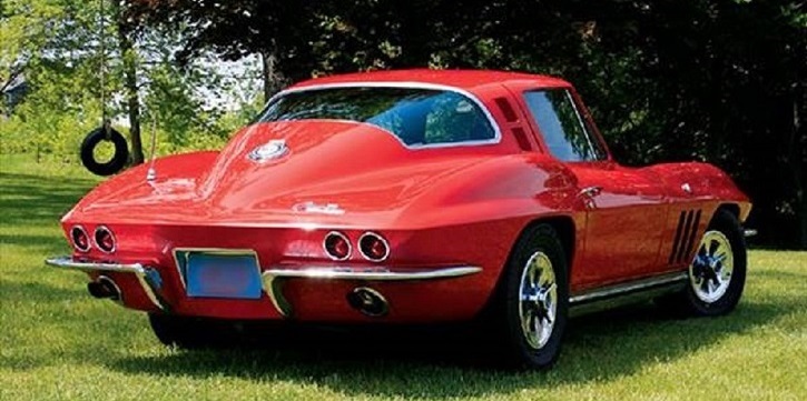 Image of 1964 Corvette C2 Single Glass Rear Window