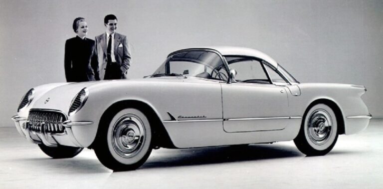 1954 Corvette C1 - Hardtop Introduced